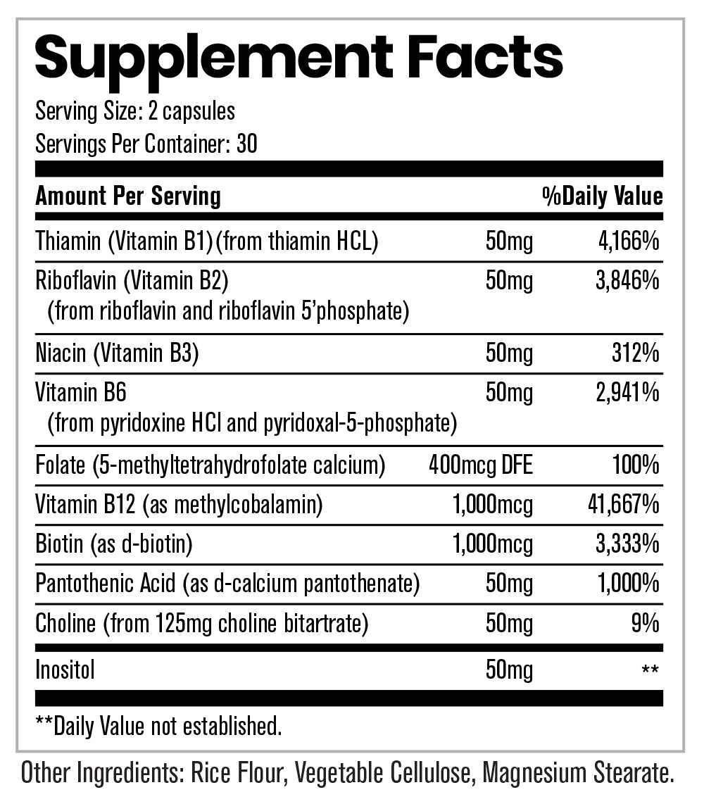 B-Complex - 60 Capsules